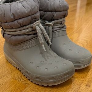 Crocs Women's Classic Neo Puff Luxe Boot Snow